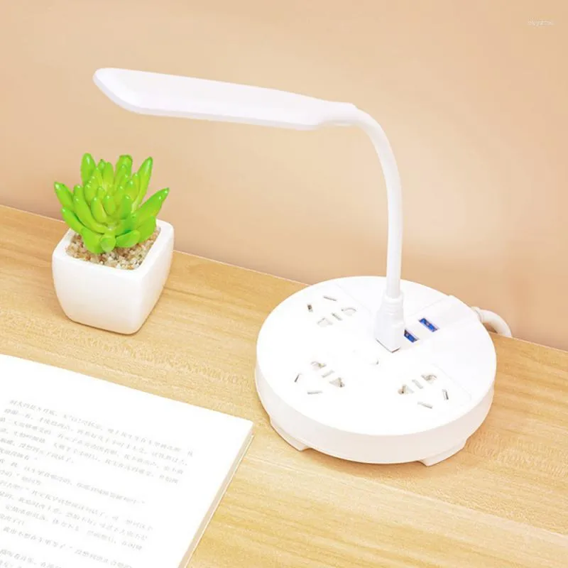 Table Lamps LED USB Portable Eye Care Book Light Students Study Reading Lamp Laptop Keyboard PC Lighting Night Plug Desk