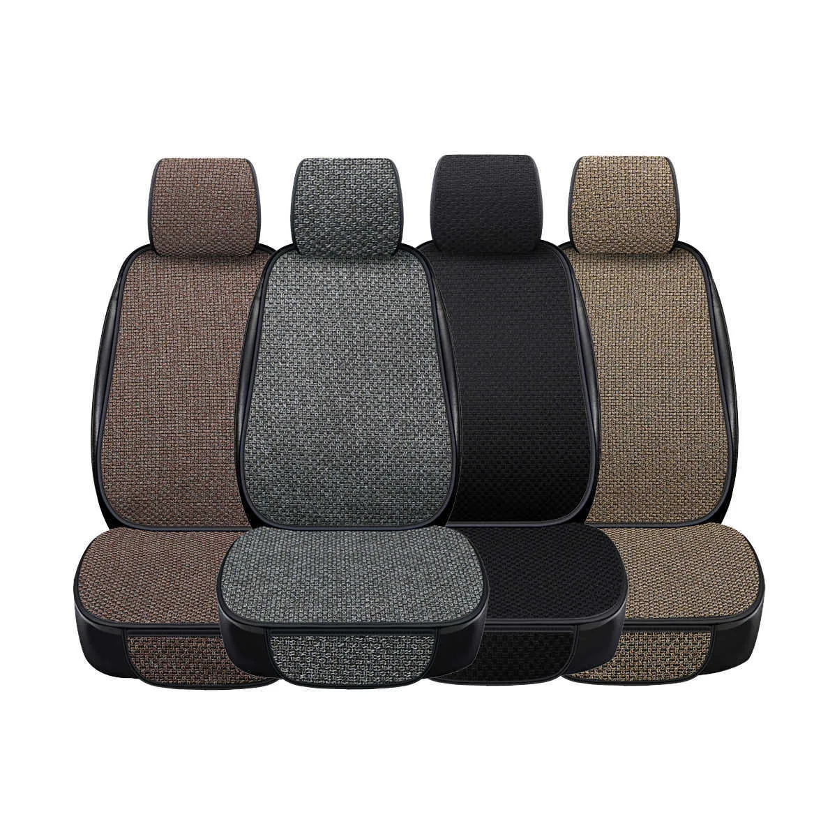 Buy Summer Breathable Automotive Linen Car Seat Covers