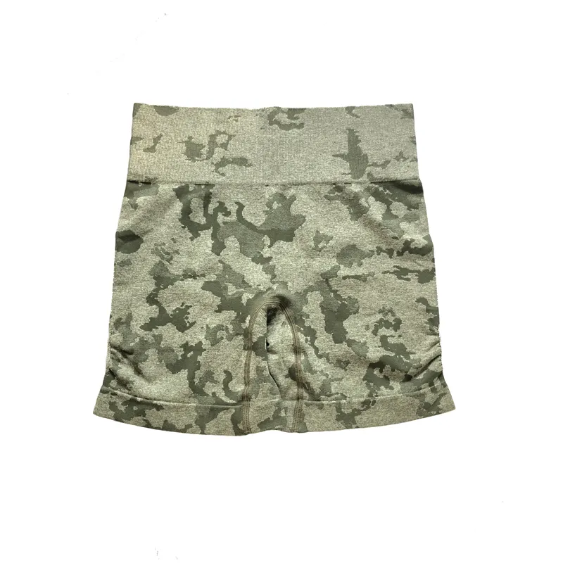 High Waist Camo Seamless Seamless Shorts Gym For Gym, Running, And