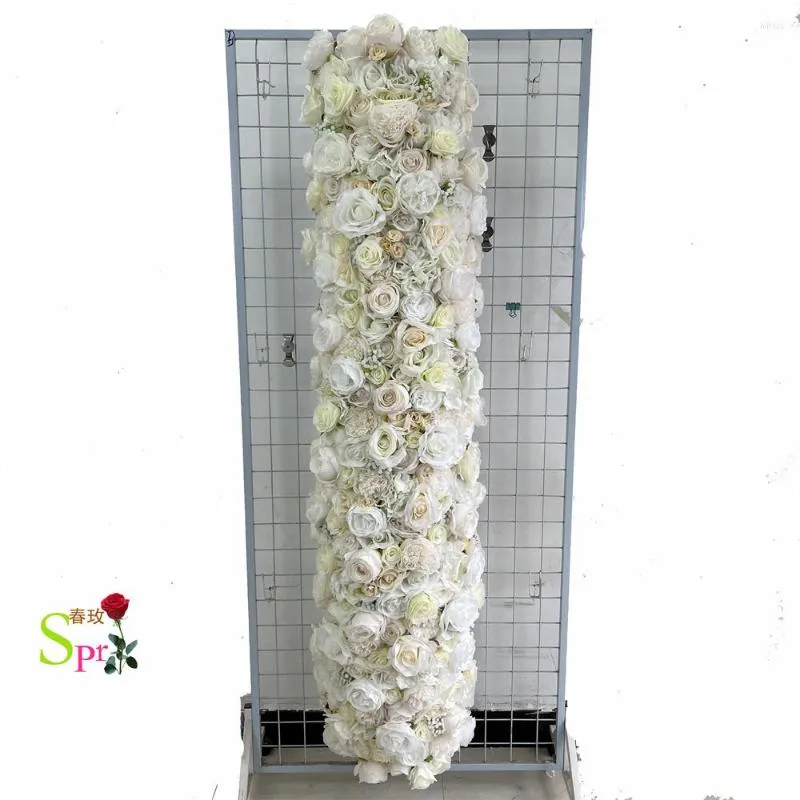 Decorative Flowers SPR Wedding Supplies Artificial Flower Arrangement Bespoke Reception Moon Gate Stage Backdrop Ring Frame Arch