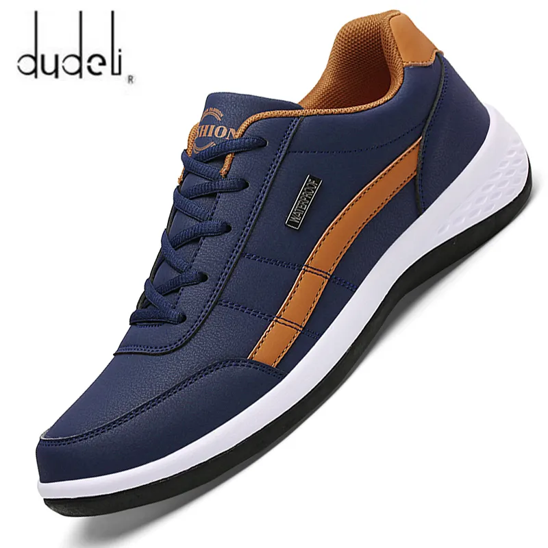 Klänningskor läder män skor lyx varumärke England trend casual skor män sneakers italienska andningsbar fritid manlig skor chaussure homme 230520