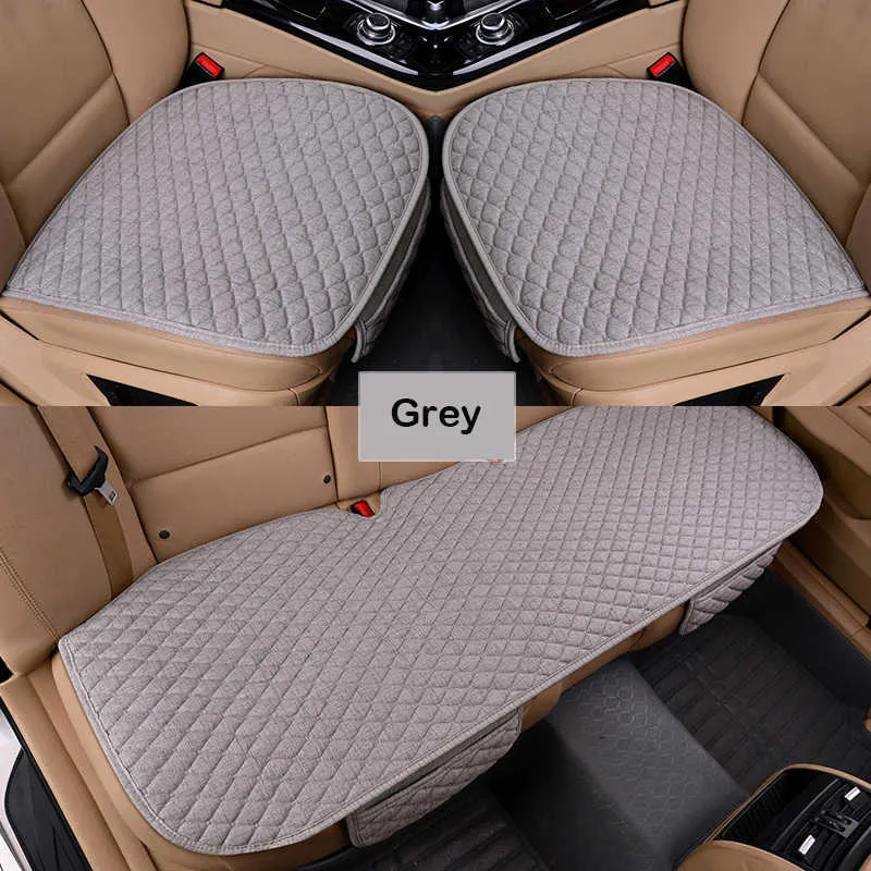 Cushions Flax Cover Front Rear Seat Cushion for NISSAN Qashqai Juke Leaf Armada Altima Cube Dualis Bluebird Car Accessories AA230520