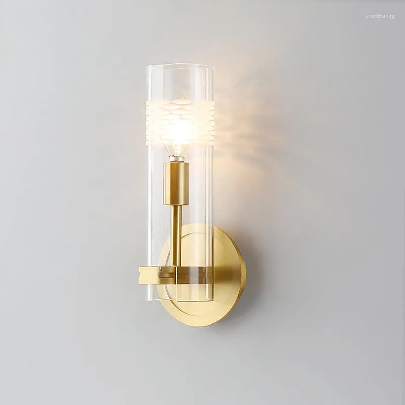 Lampy ścienne nowoczesne kryształowe led w łazience próżność inteligentne świece łóżka czarne oprawy szklane kinkiety antyczne style lampy