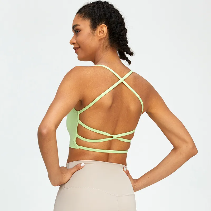 Reggiseno incrociato basso sales