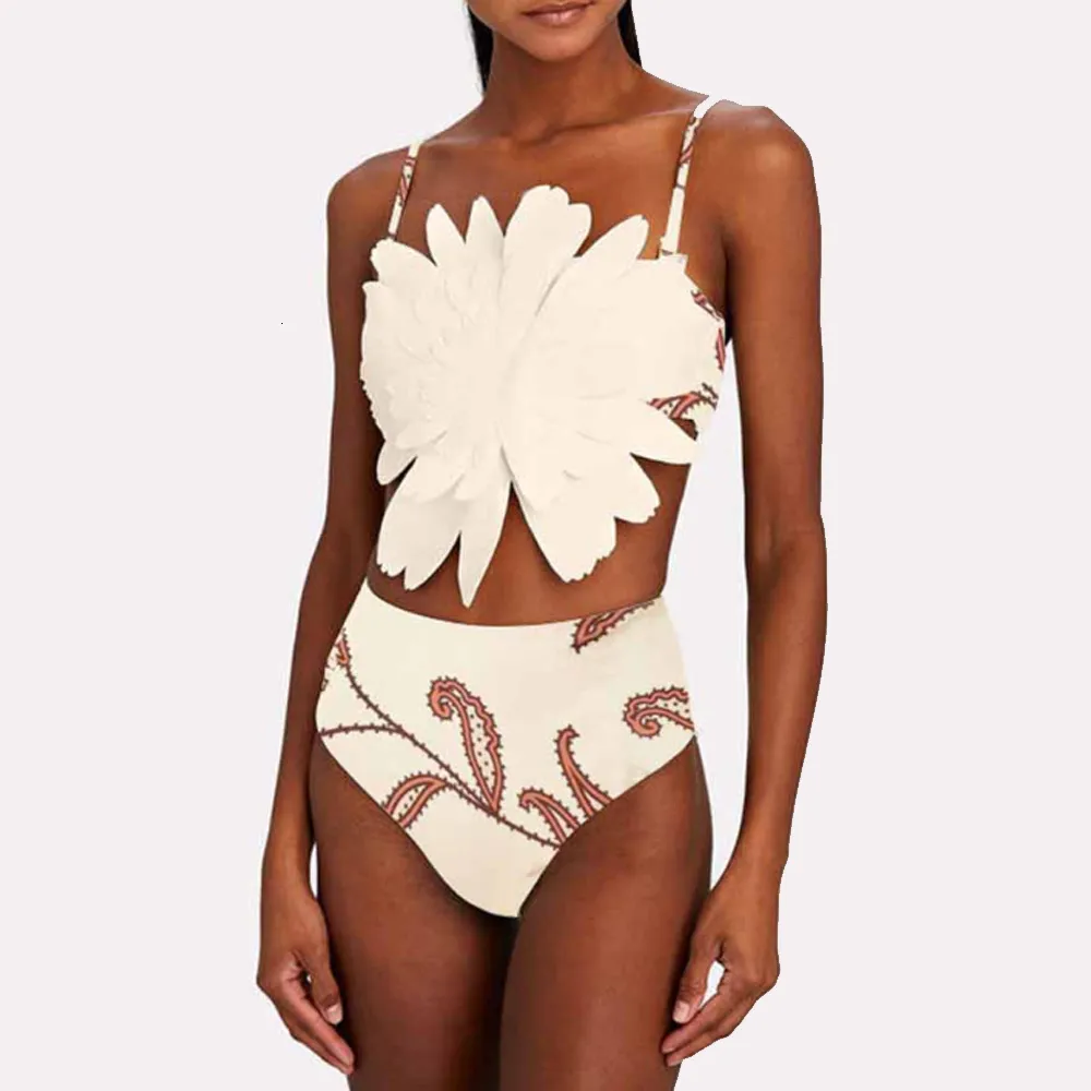 Women s Swimwear Female Retro Swimsuit Sexy Bikini White Holiday Beachwear Designer Bathing Suit Summer Vintage Surf Wear 230520