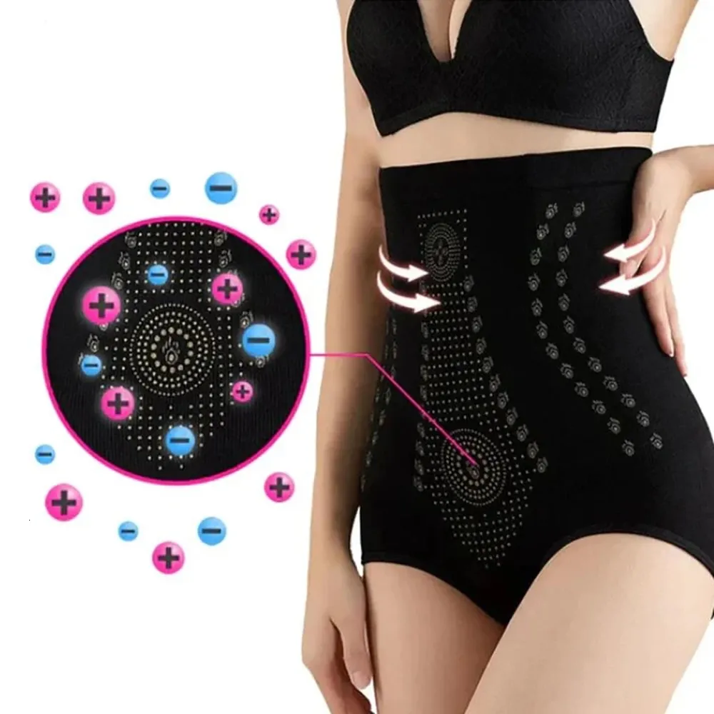 Midja mage shaper unik fiber restaureringskontroll form slurming tränare bodysuit underkläder för kvinnor bodysaper trosor 230520
