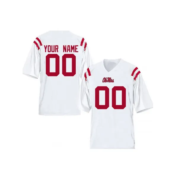 Custom ole miss jersey sales