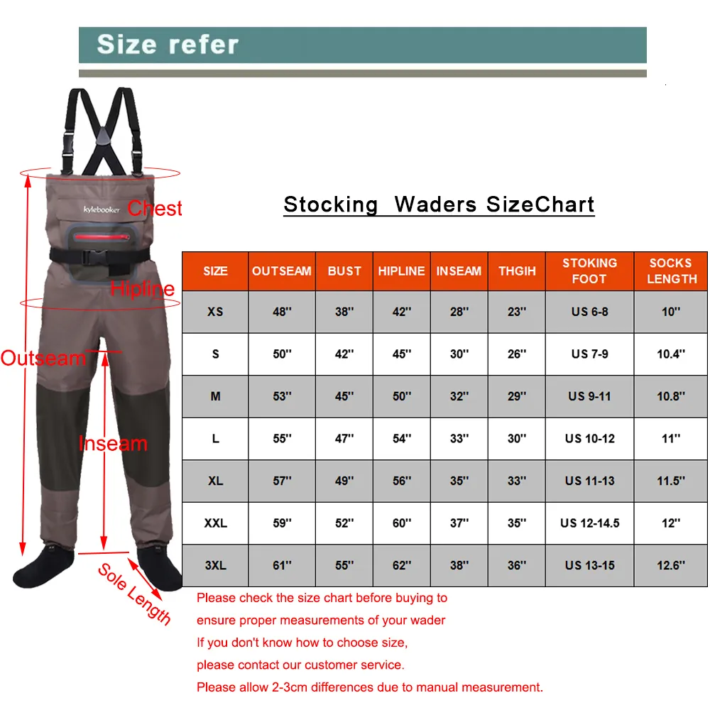 Breathable Outdoor Hunting Wader Pants With Stockingfoot And Chest Wader  For Fly Fishing And Duck Hunting 230520 From Bai07, $75.85
