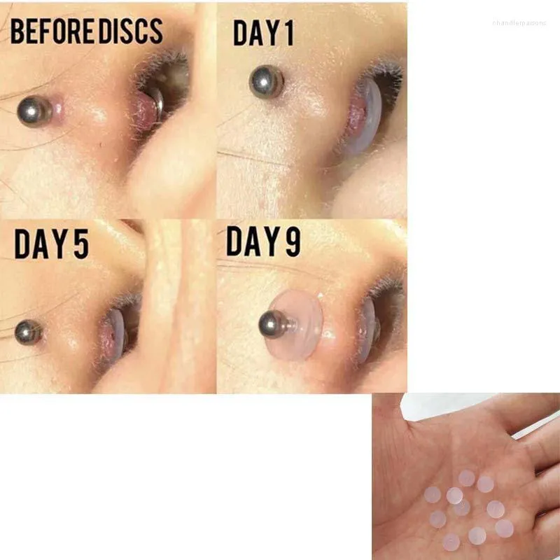 Discos De Silicona Transparentes Para Pendientes - Pack De 6, 3 Mm, Para Estabilizar Y Curar Perforaciones