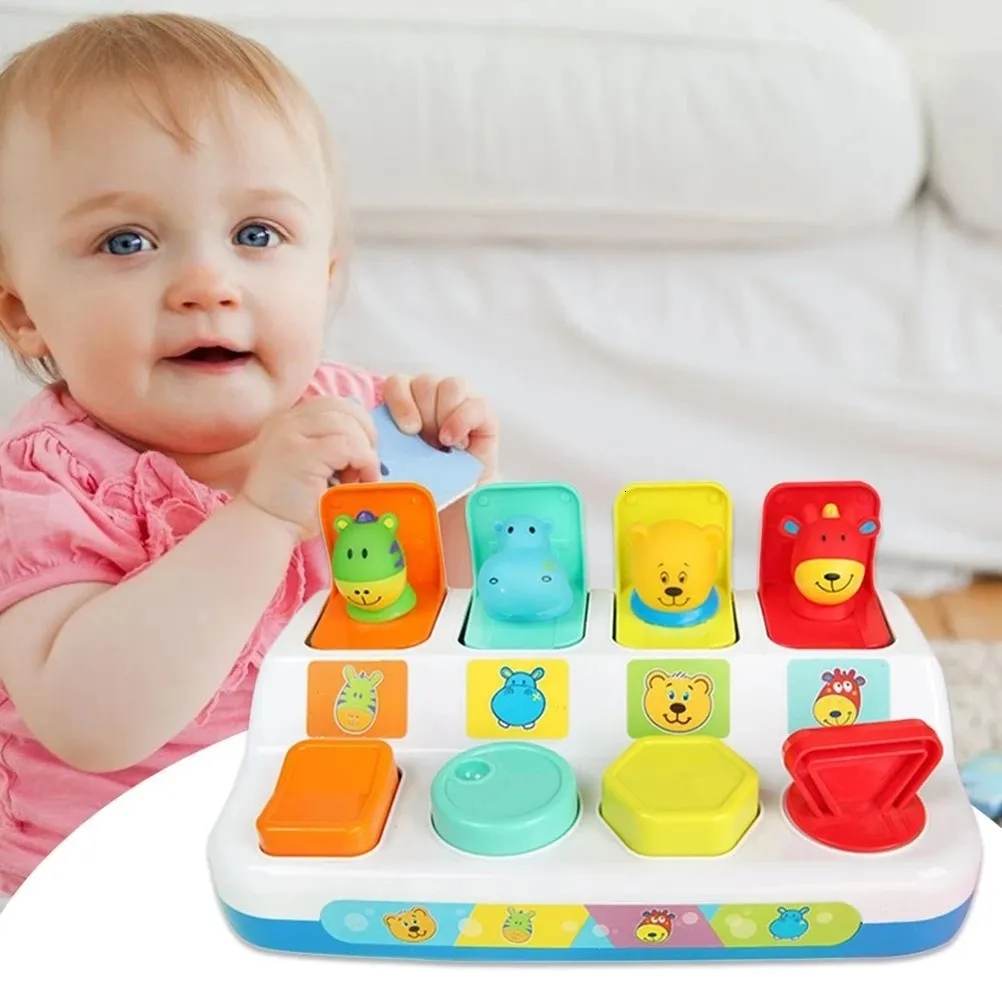 Baby push button toys discount