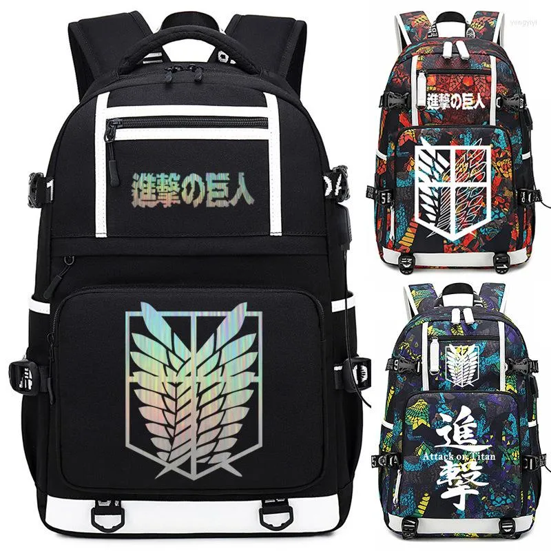 Laser top luminous backpack