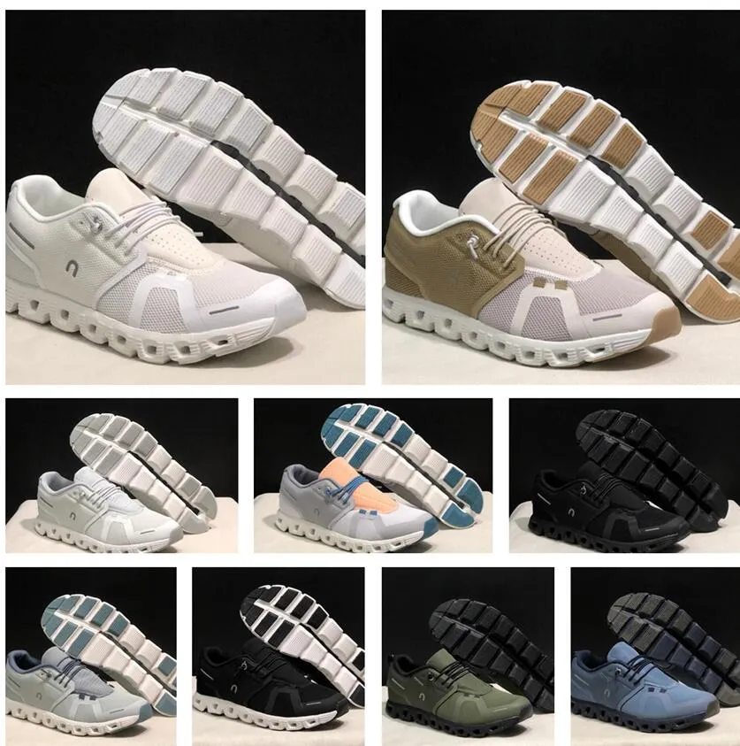 5 Scarpe da corsa Scarpa per tutto il giorno minimalista Comfort incentrato sulle prestazioni Yakuda Store Fashion Sport Sneakers Uomo Donna Runner Bianco Chambray