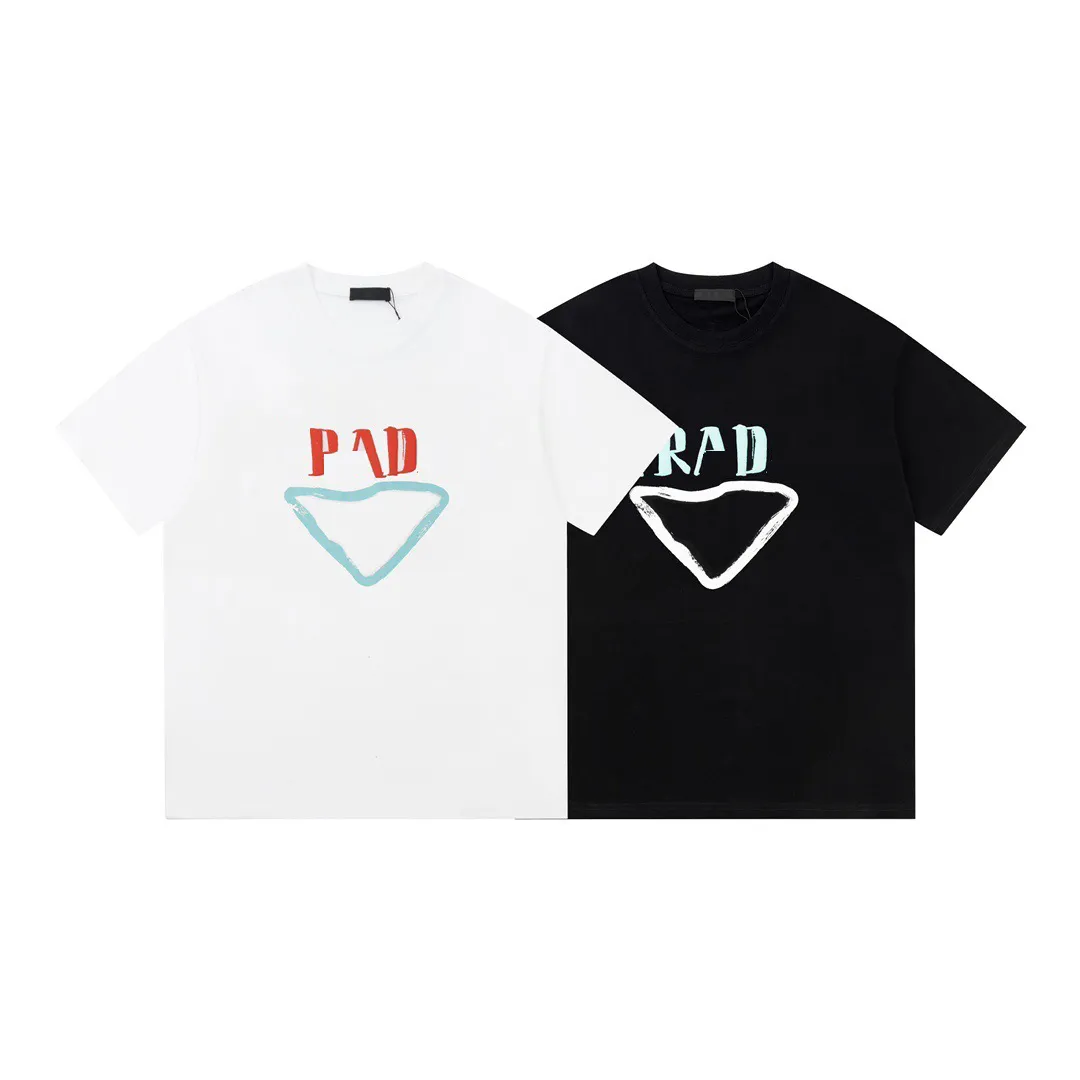 T-shirts Plus pour hommes Polos Col rond brodé et imprimé vêtements d'été de style polaire avec street pur coton T-shirts de qualité haut de gamme 567