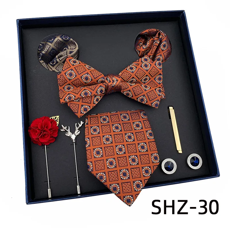 Men Business Tie Polyester Woven Printing SHZ-30