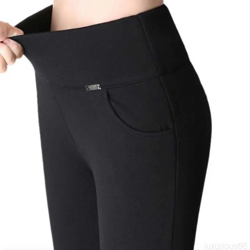 Kvinnors jeans avslappnade byxor kvinnor 2023 långa lösa byxor höga midja kvinnors nya vår/höstbyxor kvinnliga stretchbyxor