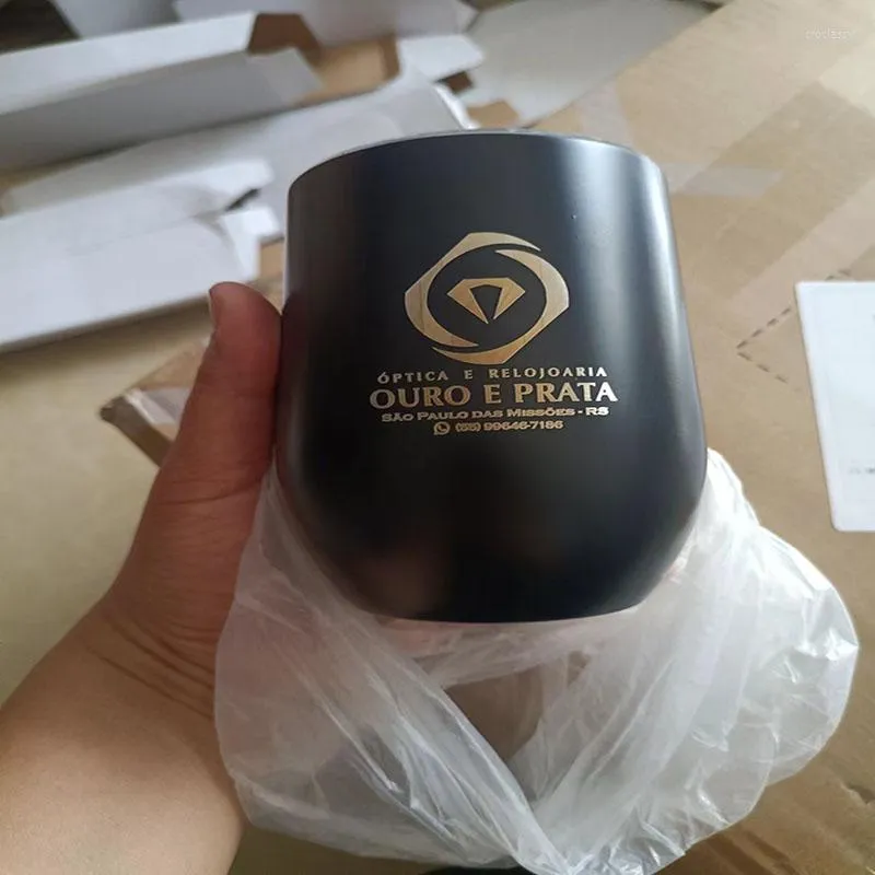 Water Bottles Wholesale Custom Logo Vacuum Termos 12oz Beer Cup Wine Tumbler Coffee Copo