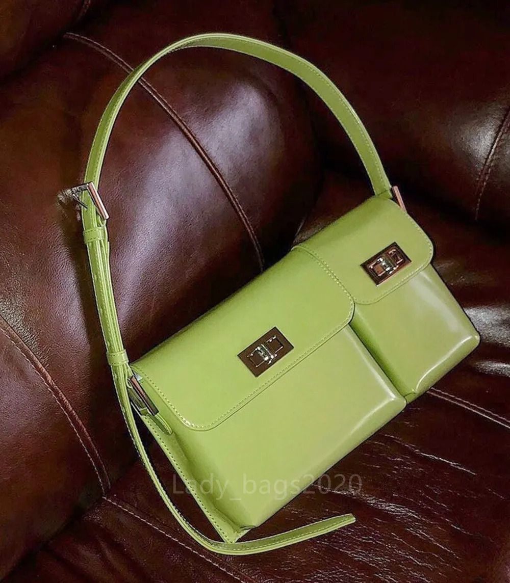 Newset Billy Bag Hobo Axillary Handbag Luxury Cowhide Twin One Shoulder