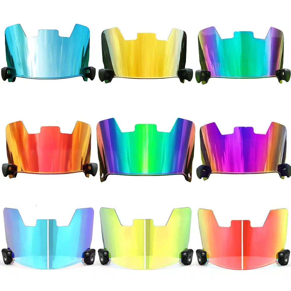 American Football Clear Rainbow Visor Football Shoc Visor
