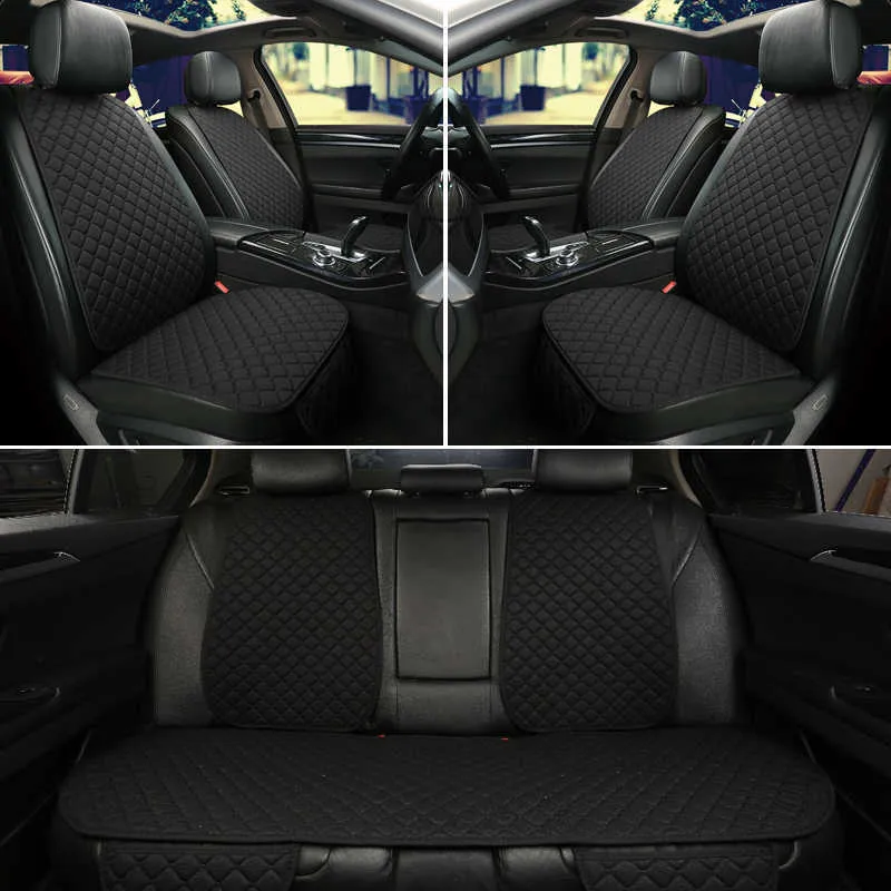 Coussins 5 Sièges Couverture Protecteur De Voiture accessori Dossier Avant Arrière Siège Arrière Taille Lavable Coussin Pad Tapis Auto Four Seasons AA230520