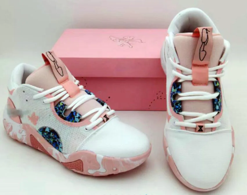 Shoes Basketball PG 6 VI Pg6 Men Women Paul George Basketball Shoes Infrared Blue Paisley Bred Painted Grey Fog Valentine Day Mint Green Outdoor
