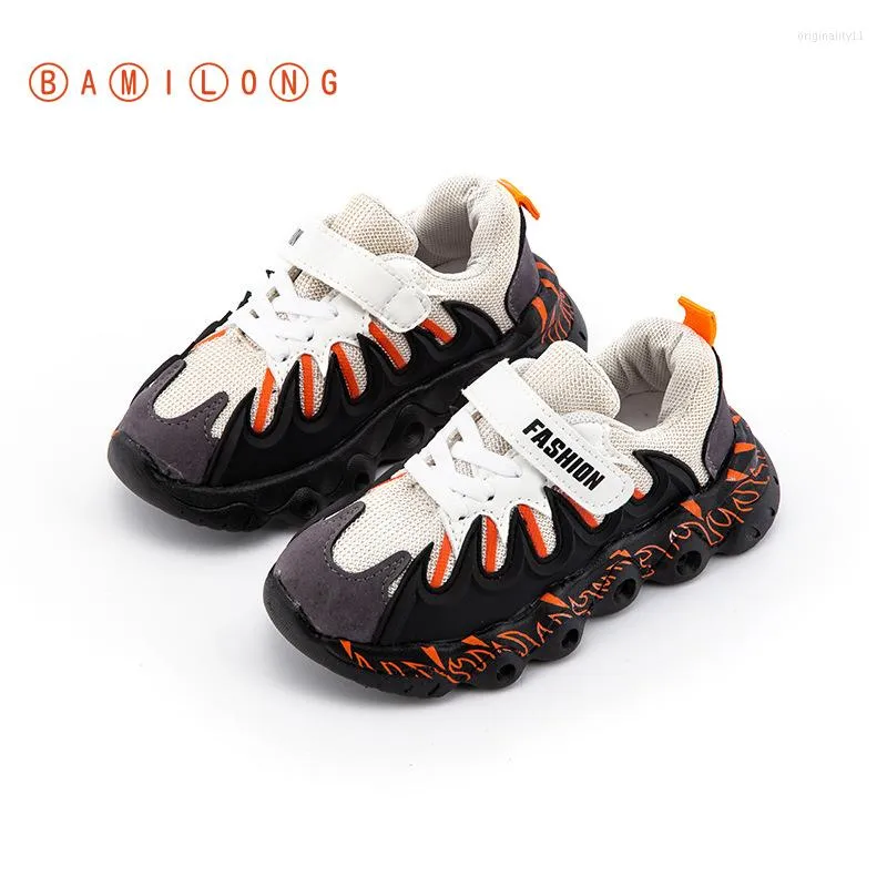 Scarpe da ginnastica BAMILONG Kids Fashion Sneakers Outdoor Bambini Sport Running Toddler Boys Antiscivolo Leggero Casual K364