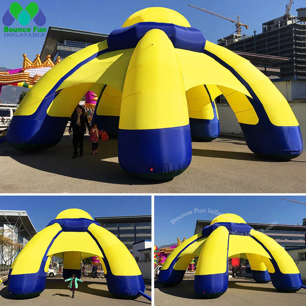 33ft Personalizza tende a cupola gonfiabile Tenda per auto pubblicitarie per eventi/ufficio/festa all'aperto/sport