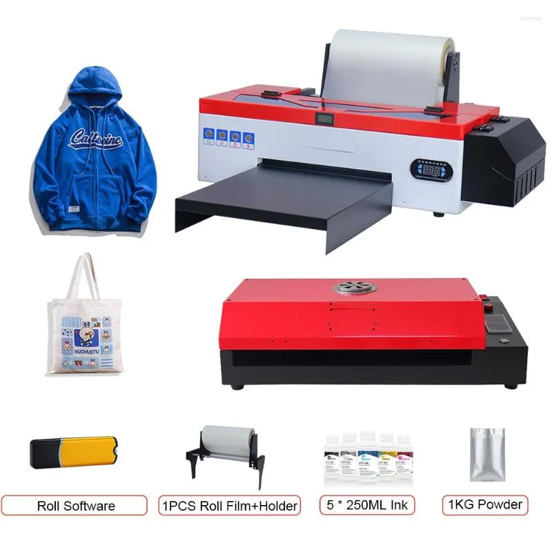 Printer For L1800 With Roll Film Directly Transfer T Shirt Printing Machine Print