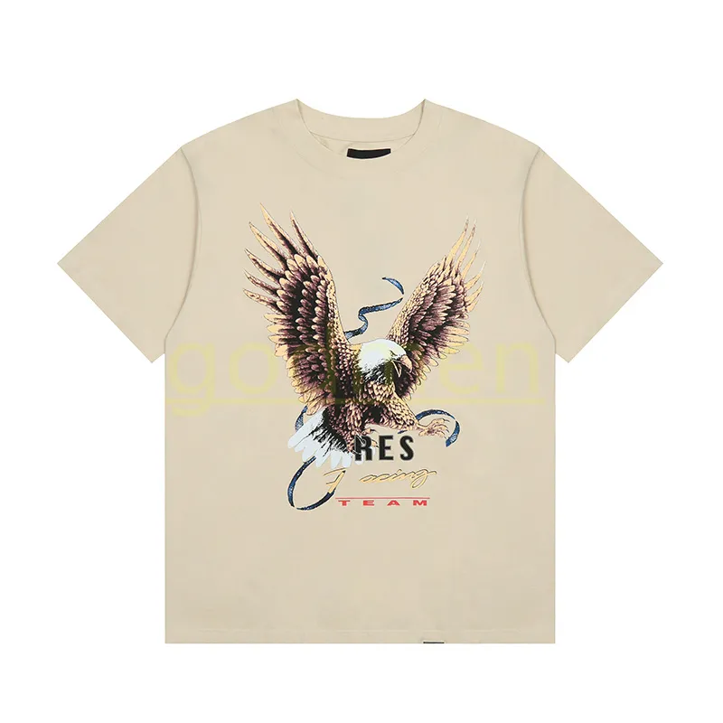 Mens Summer Vintage T Shirt Hommes Femmes Mode Eagle Print T Shirt Hip Hop Tops À Manches Courtes Taille S-XL