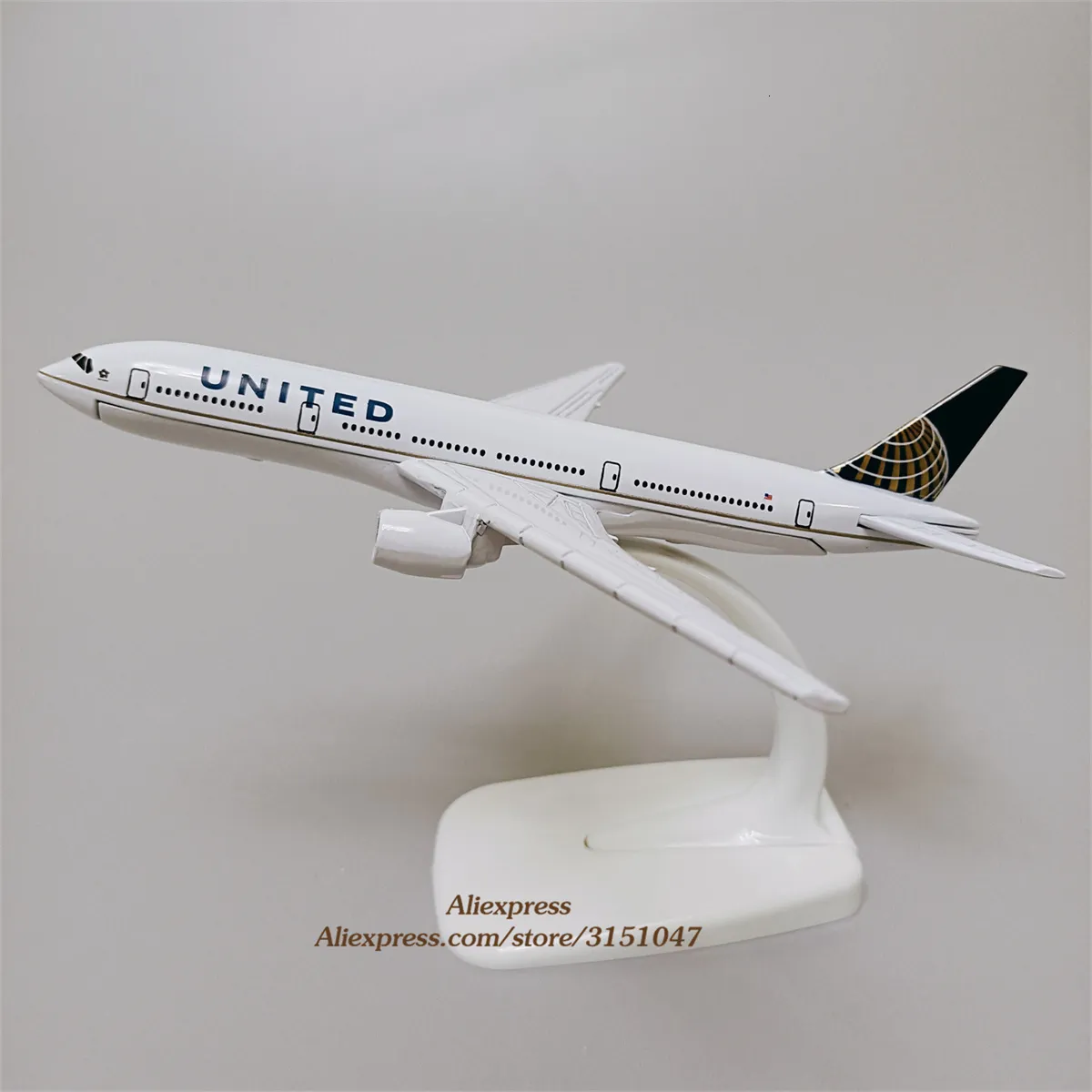 Diecast Metal Airplane Model Collectible Scale Aircraft, Premium