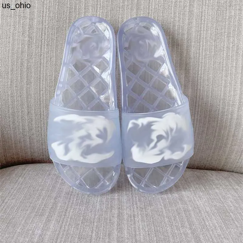 Crystal clear sales sporty slide sandals