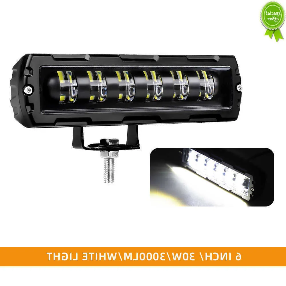 Araba Yeni 6 inç Araba İş Işık Çubuğu LED 6D Lens Offroad Motosiklet 4x4 ATV SUV Kamyon Traktörü 12V-24V