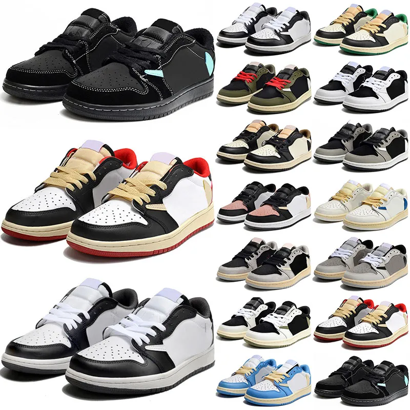 Nike Air Jordan 1 basketballshoes 1 shoes 신발 검은 그림자 상위 3 남성 디자이너 신발 멜로 스톰 블루 남작 남성 스니커즈 운동화 36-46을 금지