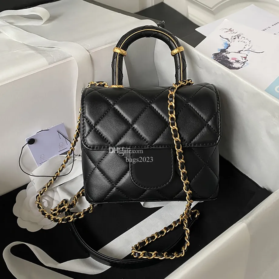 Designer Crossbody Bag luxury Flap Bag Handbags Genuine leather Chain Bag MINI 15.5CM Top-level Replication Shoulder bag With Box CH042