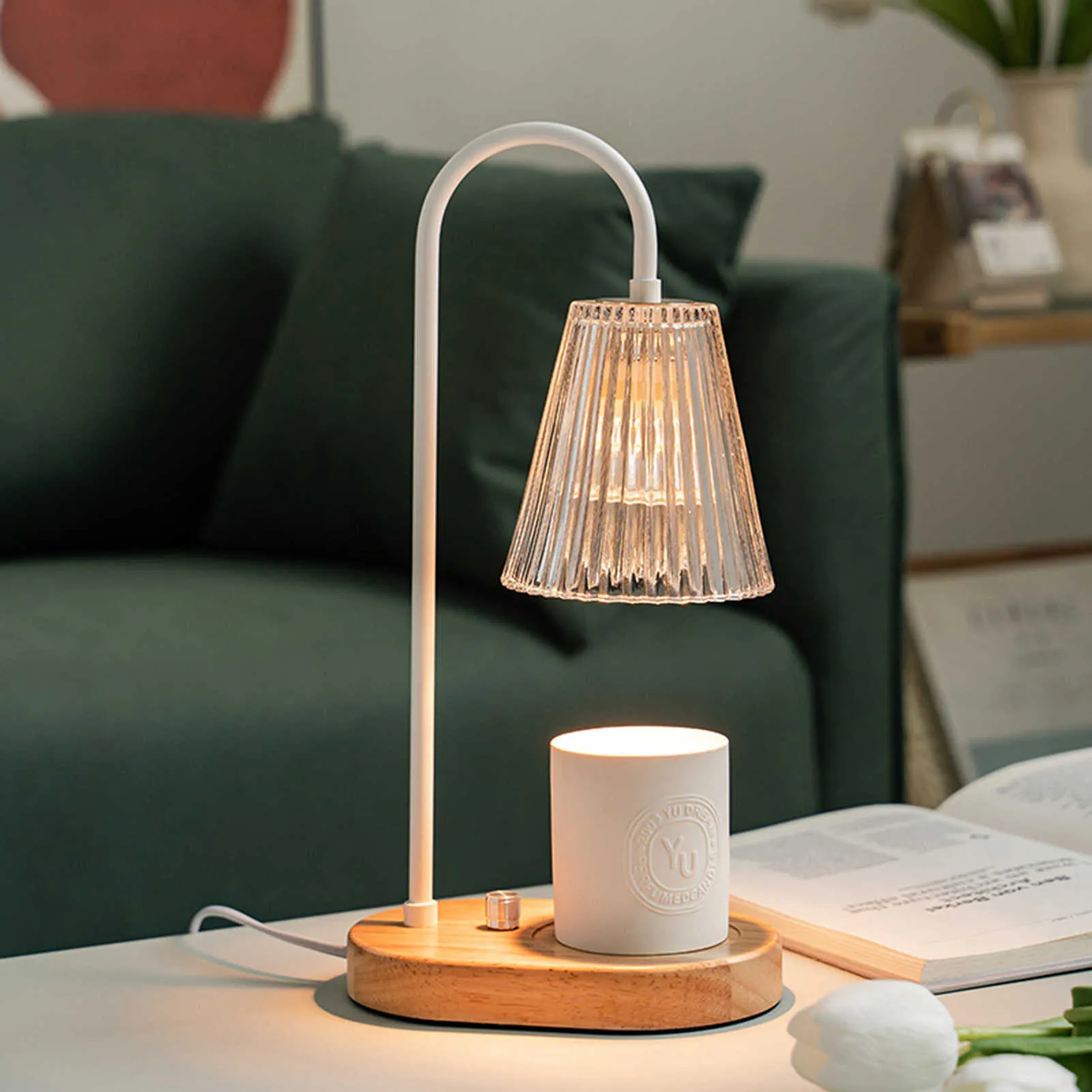Candle Warmer Lamp No Flame Electric Candle Wax Melting Lamp, Dimmable  Brightness Candle Melter for Home Decoration - China Table Lamp, Moden  Table Lamp