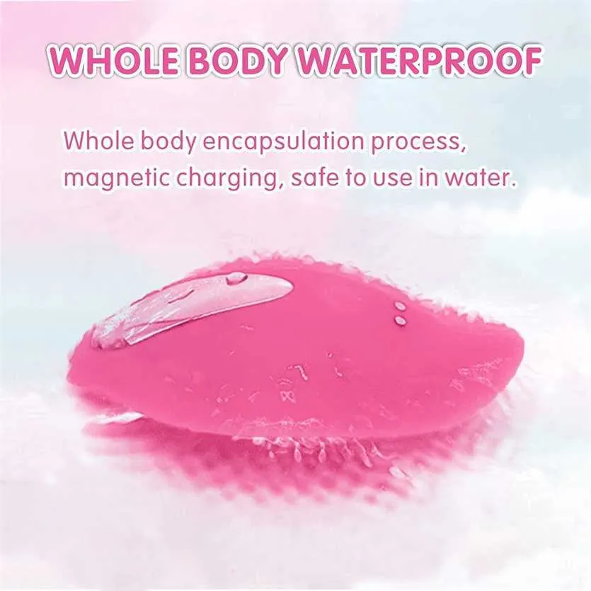 factory outlet Storage Modes Invisible Wireless Remote Control Vibration Pants Vibrator Women Love Eggs Adult Toys Pink