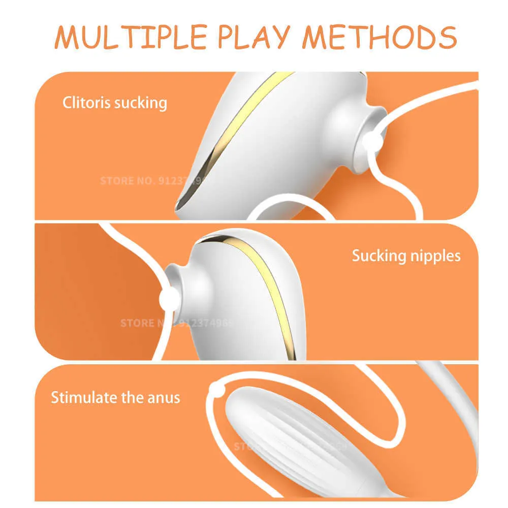 NXY VIBRARTORS 클리토리스 빨판 질 여성을위한 진동기 젖꼭지 자극기 암컷 자위 장난감 성 기계 커플 성인 제품 230508