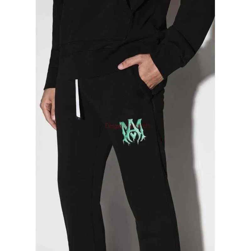 Casual Cotton Terry Double Pocketed Double Zippered Pants Streetwear Fashion