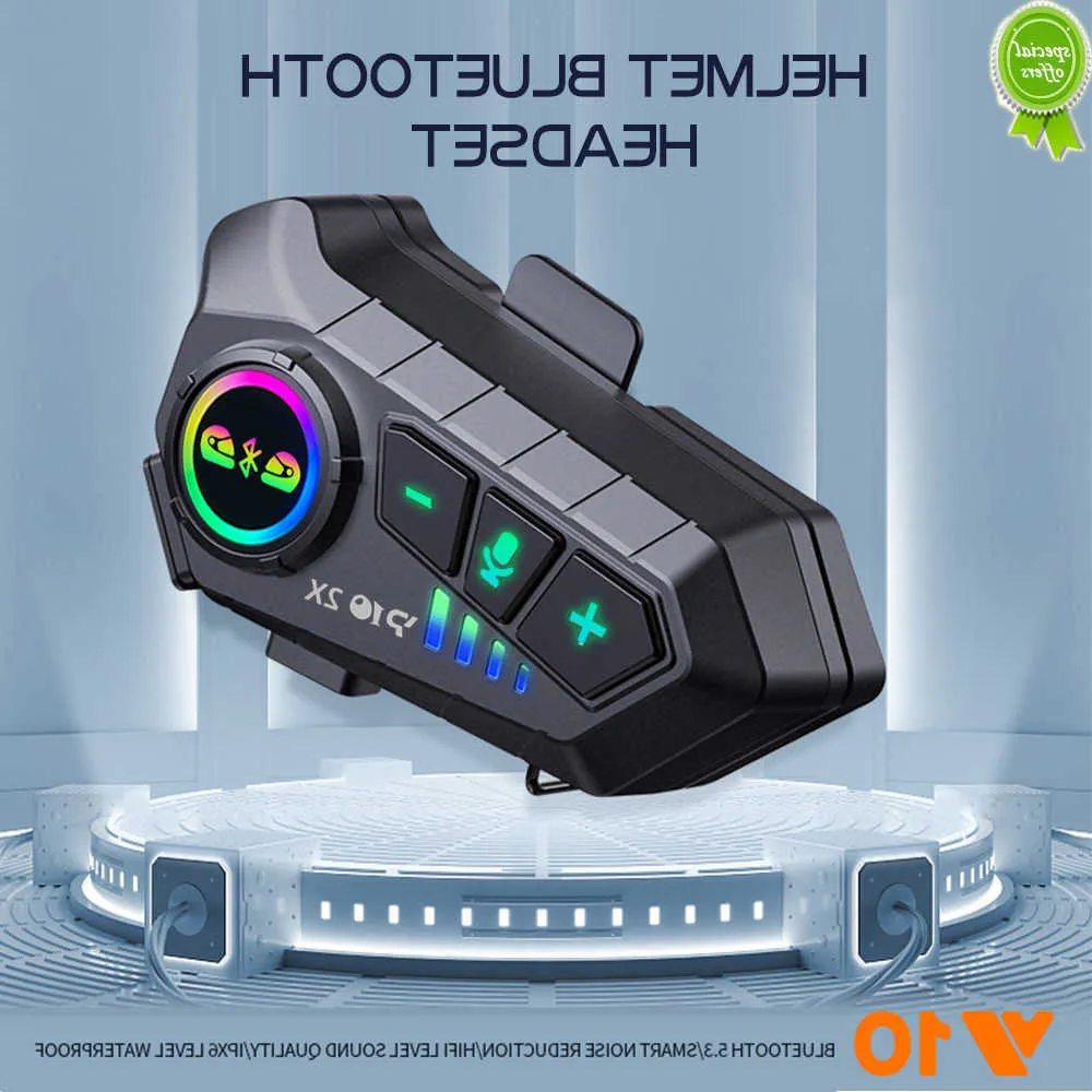 Bluetooth helmet online intercom headset