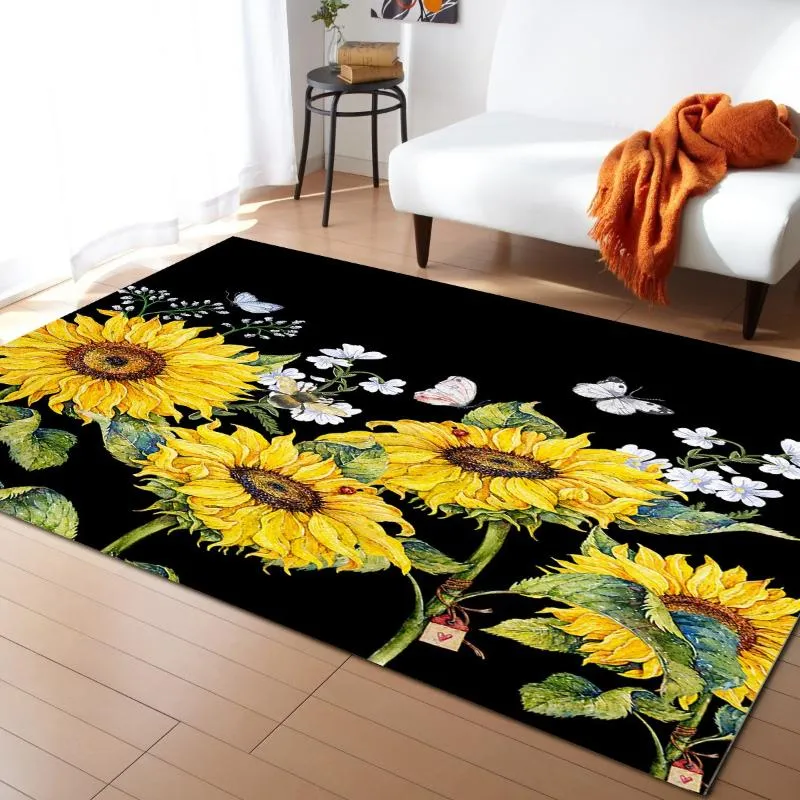 1 Pièce Tapis De Cuisine Anti-fatigue Pour Tournesol, Tapis