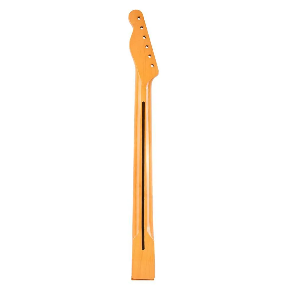 Stilvolle hölzerne Griffbrett-Halsteile mit 22 Bünden, Ersatz für ST-E-Gitarren-Instrumententeile