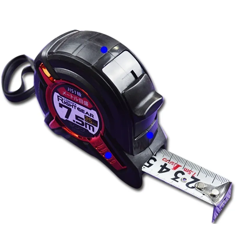 Shinwa Metric Tape Measure Ruler with Right Gear, Hook Guard, Shock ...