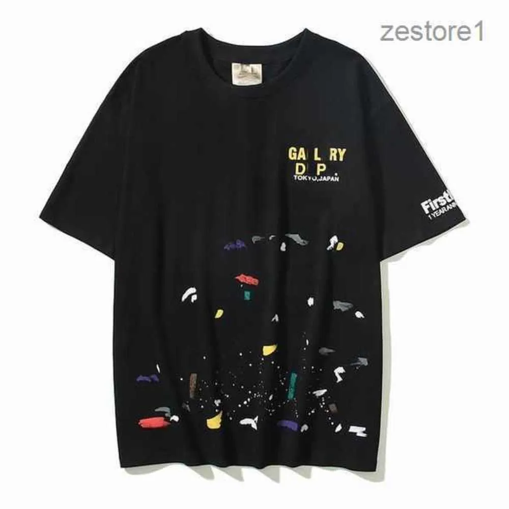 2023 New Tees Galleryse T Shirts Mens Womens Designer TシャツギャラリーDepts Cotton