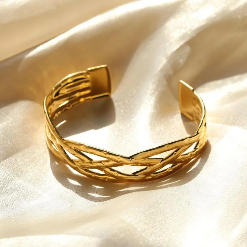 Bangle Vintage Geometric Bracelets Bangles for Women Gold Color. ОТРАЖАТЕЛЬНАЯ СТАРЫ