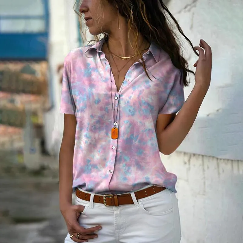Chemisier hawaien femme hot sale