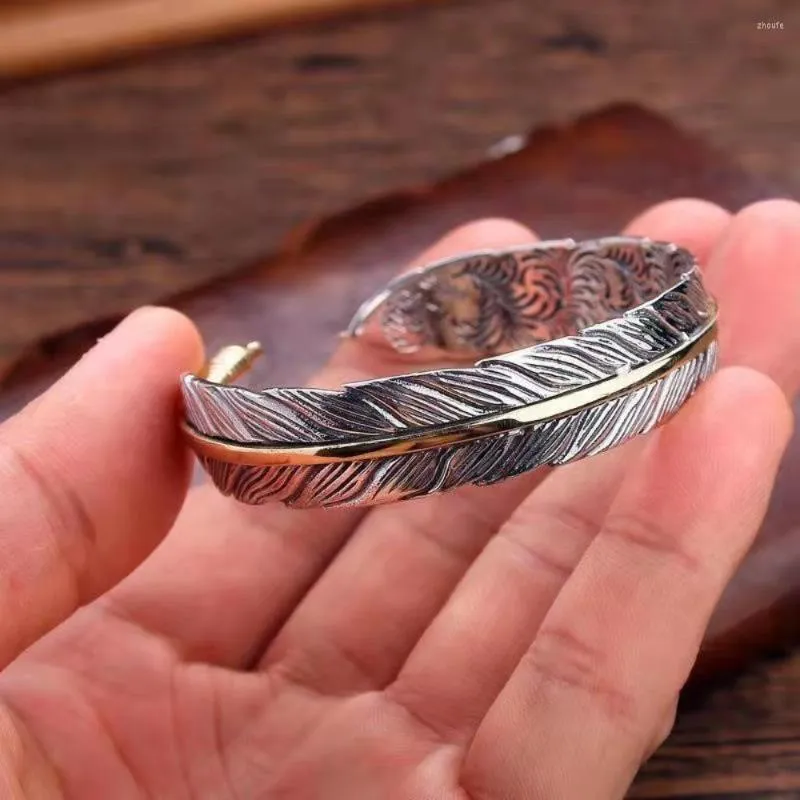 Mens wide deals cuff bracelets
