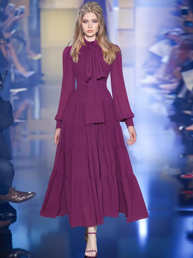 Casual Dresses Long Dress Runway Designer High Quality Spring