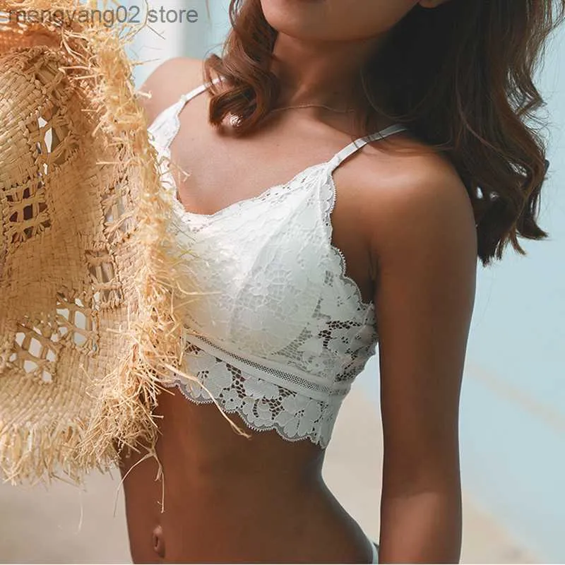 Womens Hollow Out Bralette With Mecca Beauty Loop Back Lace And Wireless  Connectivity Solid Color Mecca Beauty Loop Underwear With Seamless Design  And Pad T230522 From Mengyang02, $7.74