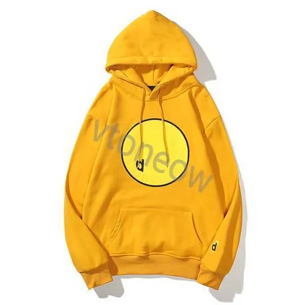 Haute Qualité Dessiner À Capuche Hiver Coton Doublure Sourire Visage Simple Hoodies Hommes Sweats Causal Chaud Plaine Drews O-cou À Capuche Doux Streetwear Jeune Homme 8 EOT3 EOT3