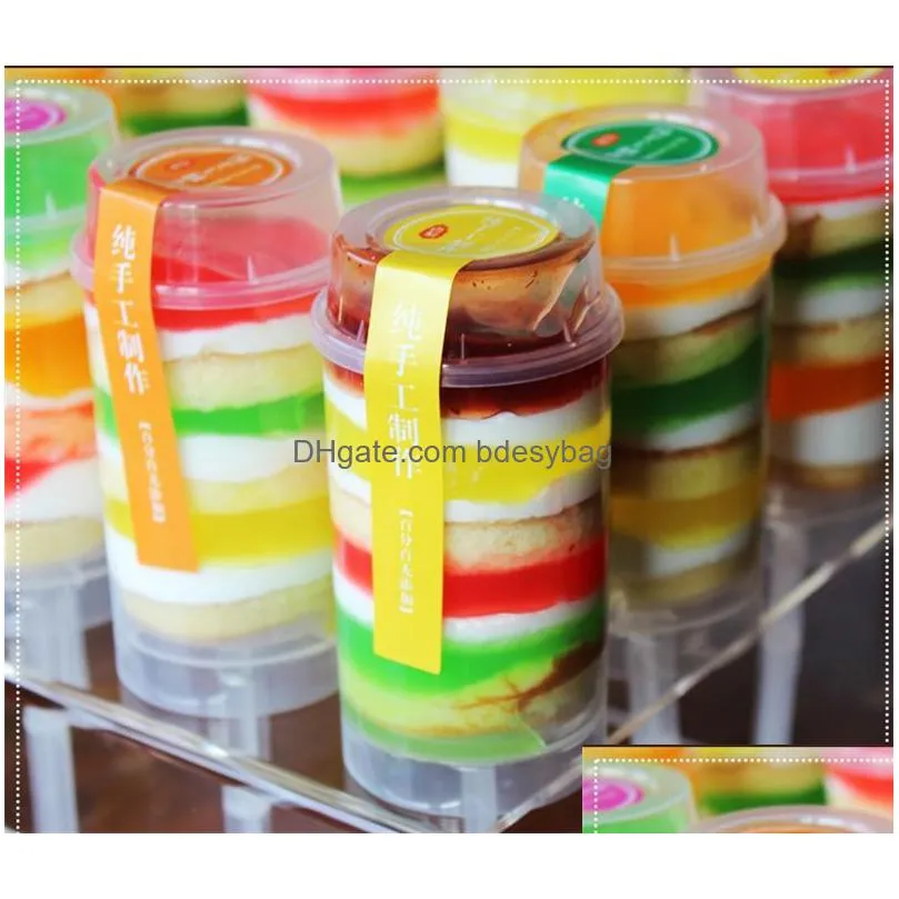 party supplies plastic clear cake push up container ice cream mould cupcakes tools