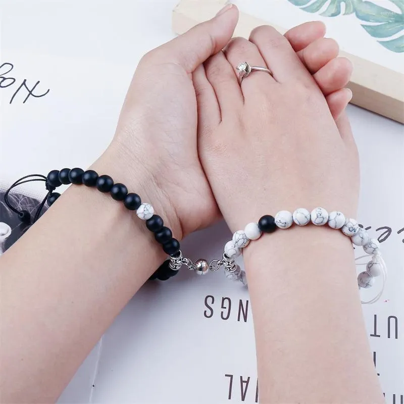 Natural stone distance bracelet shop